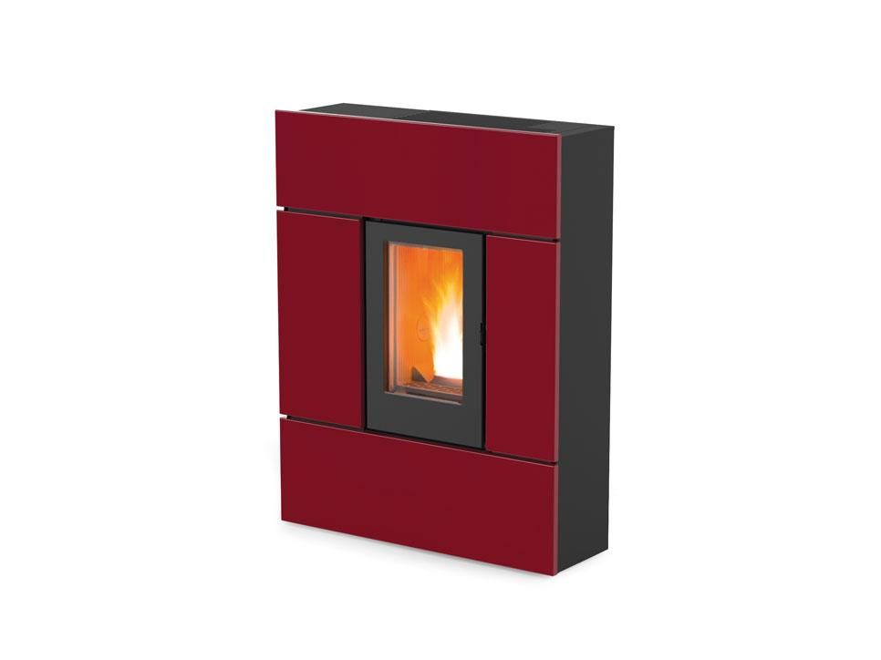 POELE PELLETS MCZ RAY COMFORT AIR M+ ACIER BLANC