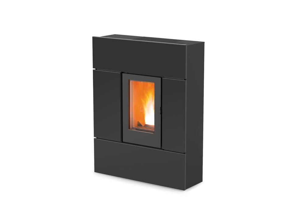 POELE PELLETS MCZ RAY COMFORT AIR M+ ACIER BLANC