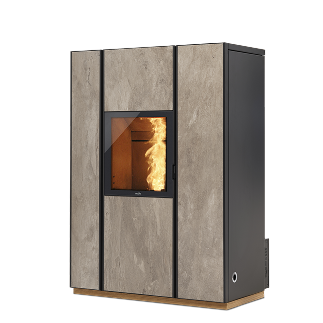 POELE PELLETS/BOIS UNICA DARK