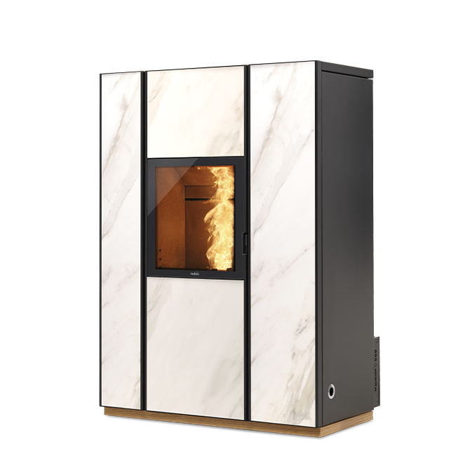 POELE PELLETS/BOIS UNICA DARK