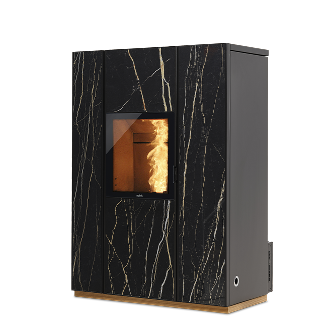 POELE PELLETS/BOIS UNICA DARK