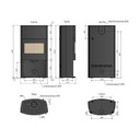 POÊLE BOIS CERA DESIGN GENIUS