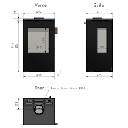 POÊLE BOIS CERA DESIGN GALILEO