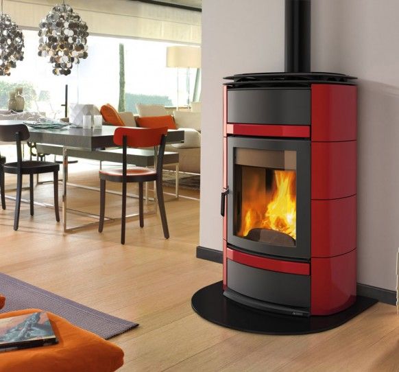 POELE BOIS LANORDICA NORMA S EVO IDRO D.S.A. 20 KW GRIS