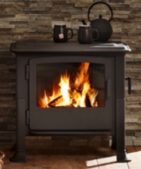 POELE BOIS EN FONTE IRON DOG 04 8 kW