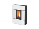 POELE PELLETS MCZ RAY COMFORT AIR M+ CERAMIQUE BLANC
