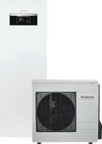 PAC BUDERUS LOGATHERM WLW166i-8 SP AR T190 7.4 KW ECS 190L