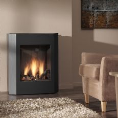 CONVECTEUR GAZ DRU BASSO ANTHRACITE 8 KW - SET BRANCHAGES
