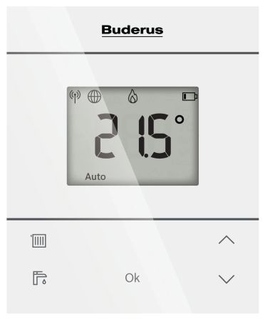 RC120 RF BUDERUS REGULATION PROGRAMMABLE SANS FIL