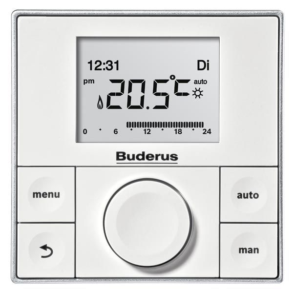RC200 BUDERUS REGULATION THERMOSTATIQUE PROGRAMMABLE