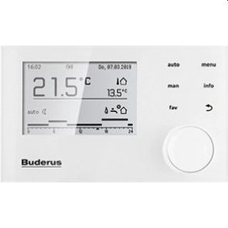RC310 BUDERUS THERMOSTAT PROGRAMMABLE AVEC SONDE EXTERIEURE