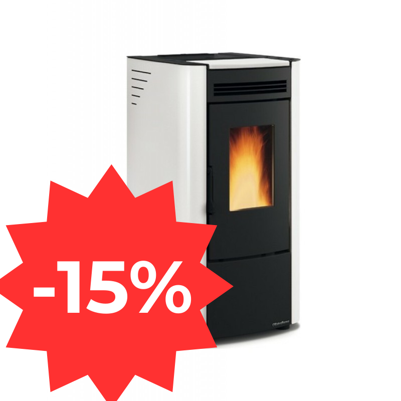 POELE PELLETS EXTRAFLAME KETTY BLANC 7 KW EXPO