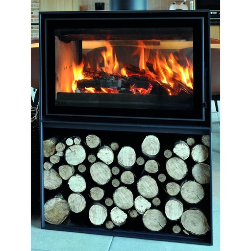 [JID_MDWB-77-NL] POELE BOIS JIDE MODUL-ART WOODBOX 77 PORTE NEW-LOOK 9 KW