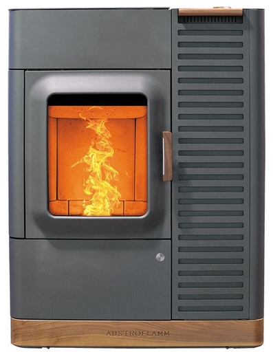 [AUS_01.01.003.02.01] POELE BOIS/PELLETS AUSTROFLAMM MO DUO ACIER 9 KW