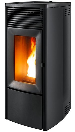 [MCZ_01.04.001.80.11.M+] POELE PELLETS MCZ EGO AIR M+ NOIR 8 KW