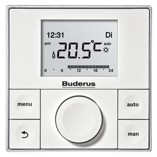[BUD_7739453091] RC200 BUDERUS REGULATION THERMOSTATIQUE PROGRAMMABLE