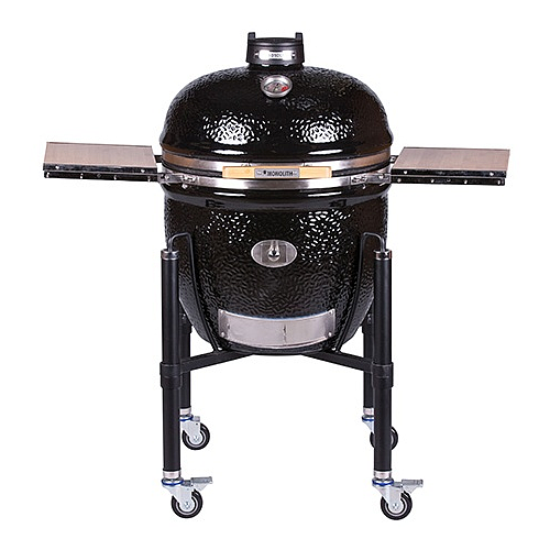 KAMADO MONOLITH LE CHEF PRO 2.0 NOIR AVEC CHARIOT